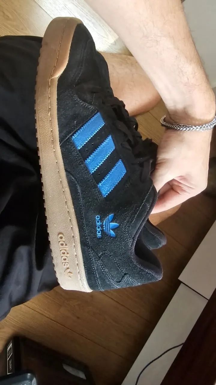 Tênis Forum Low CL | Preto e Azul - Foto 4