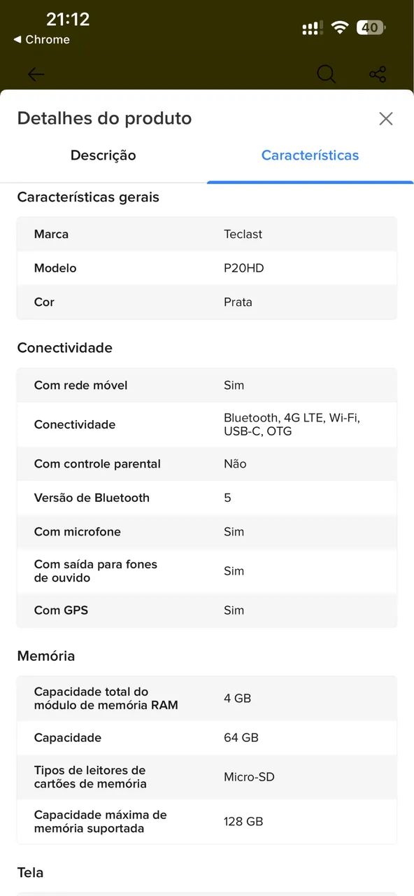 Tablet Teclast P20HD - Foto 4