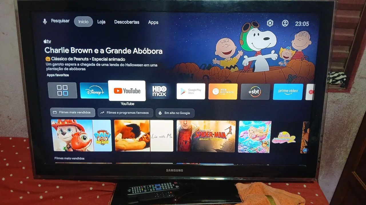 Vendo tv Samsung 46 polegadas smart funcionando perfeitamente valor 1000 - Foto 2