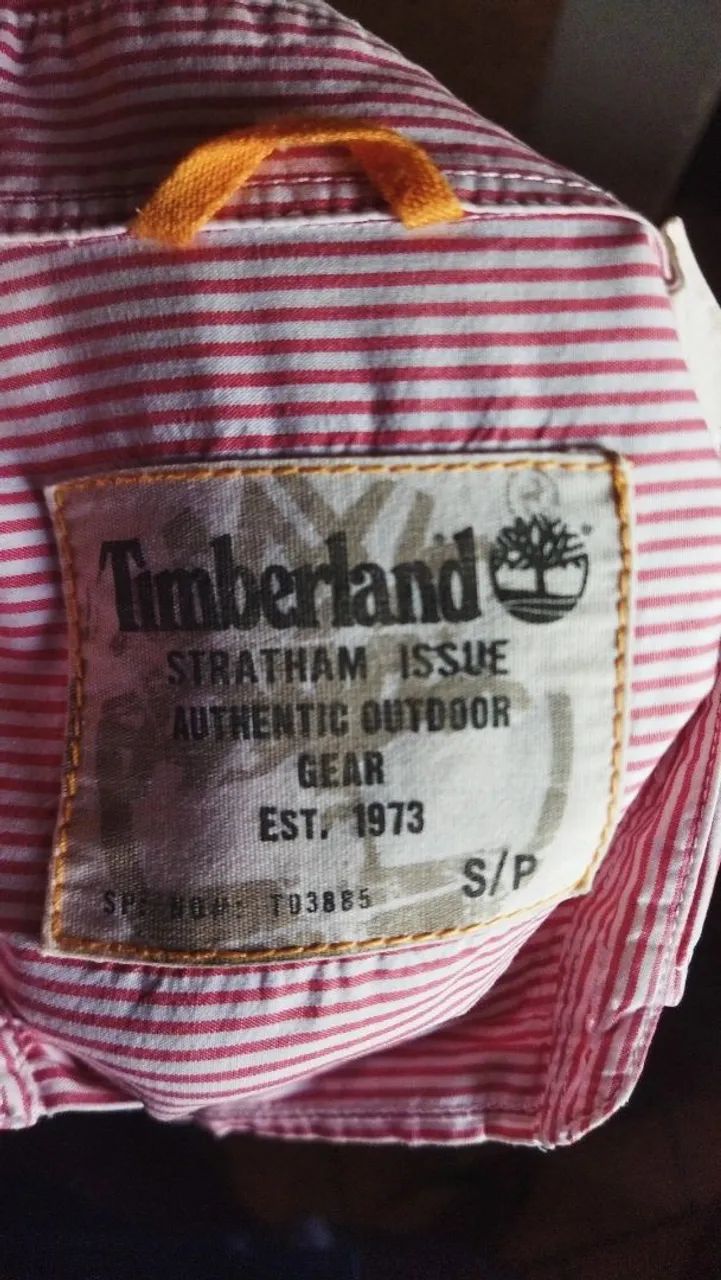 Camisa social listrada Timberland  - Foto 3