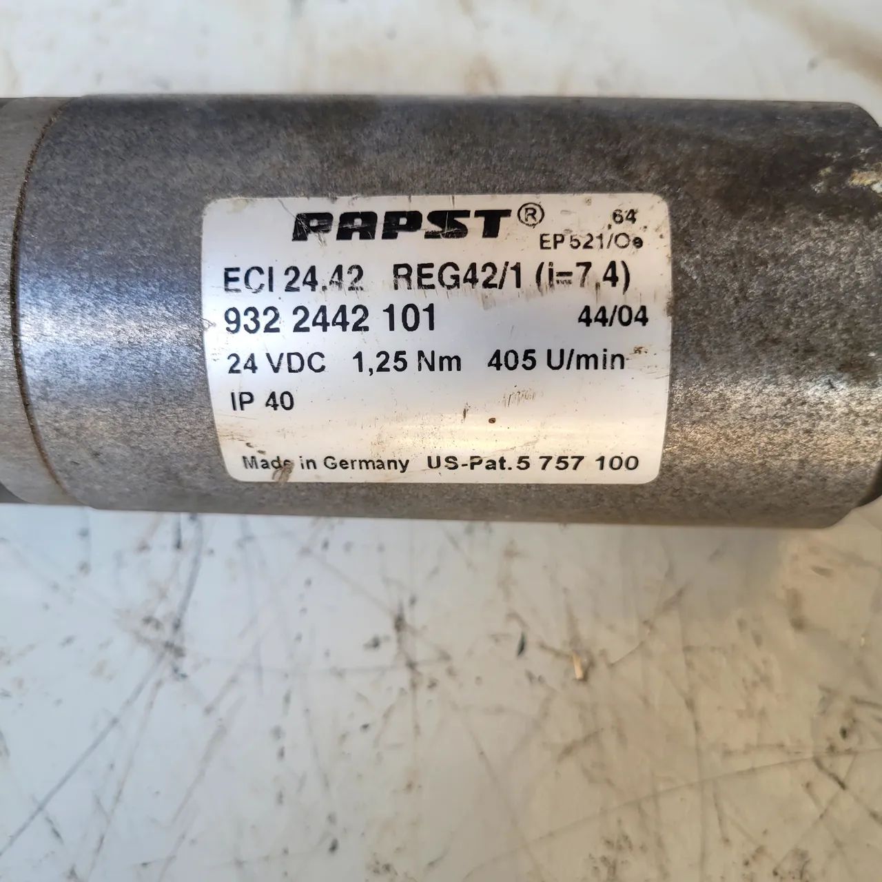 Servo motor dc 24 volt redutor 1p 40 sem escova - Foto 2