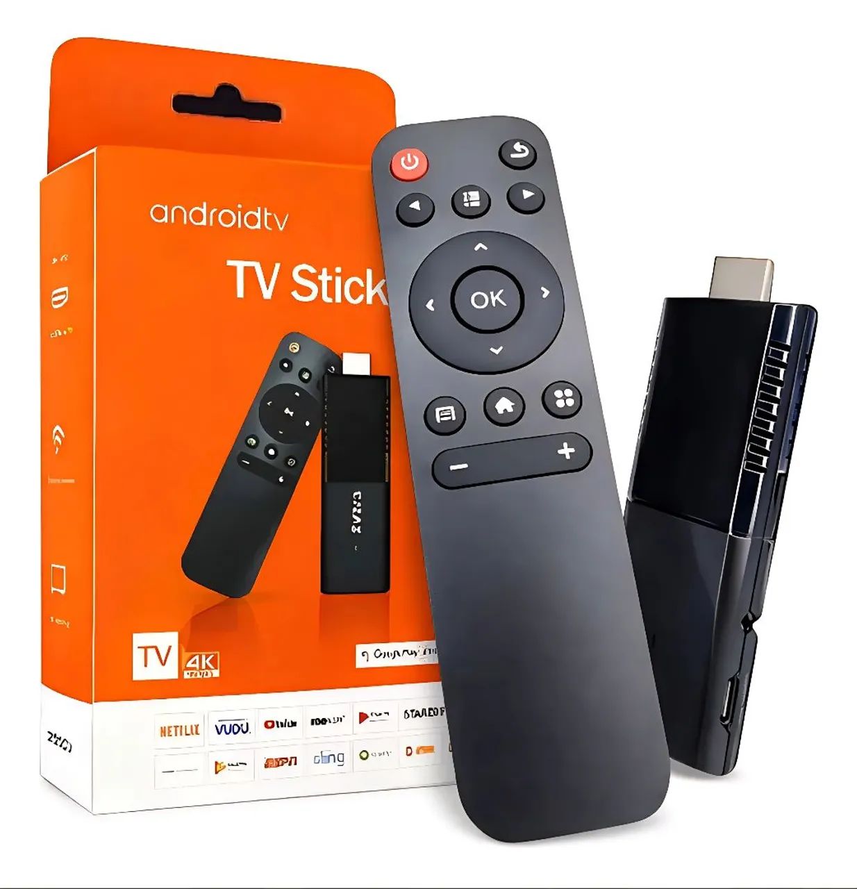 TV Stick TV Box + Brinde Android TV Transforme Sua TV em Smart TV