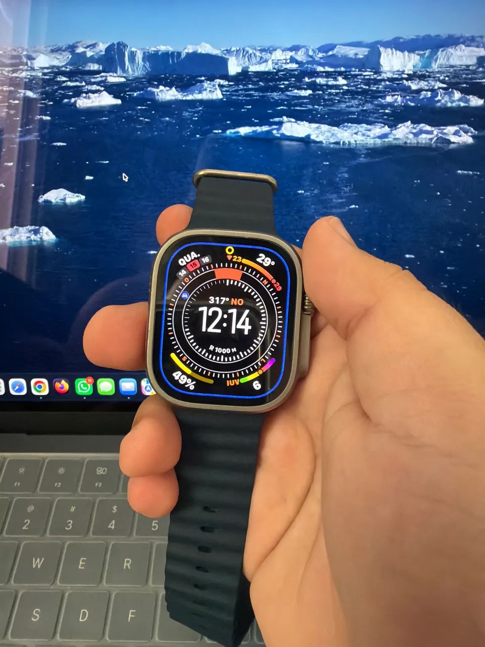 Apple Watch Ultra 2 - Completo e Muito Conservado - Foto 5