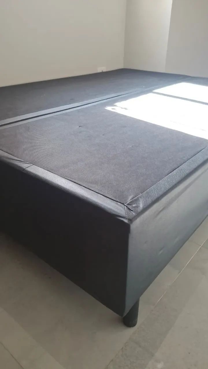 Cama Box Casal Inducol Real Molas Ensacadas Excelente Estado - Foto 4