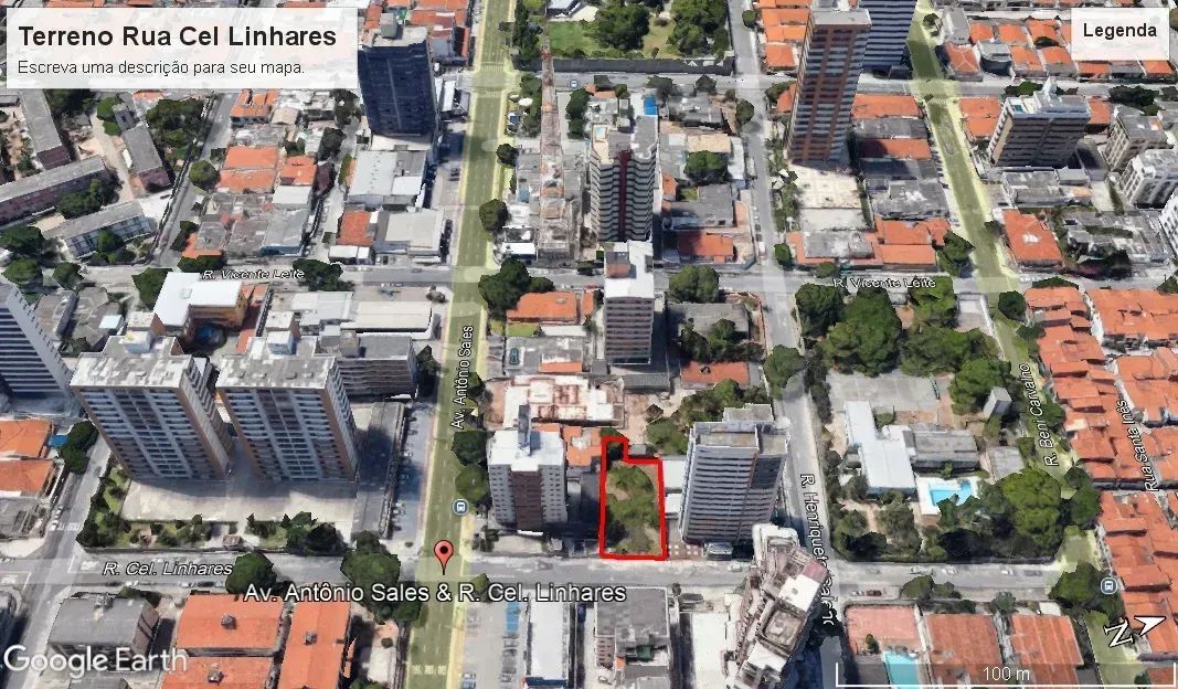 Terreno Comercial Próximo da Av Antonio Sales - Quadra Lindeira
