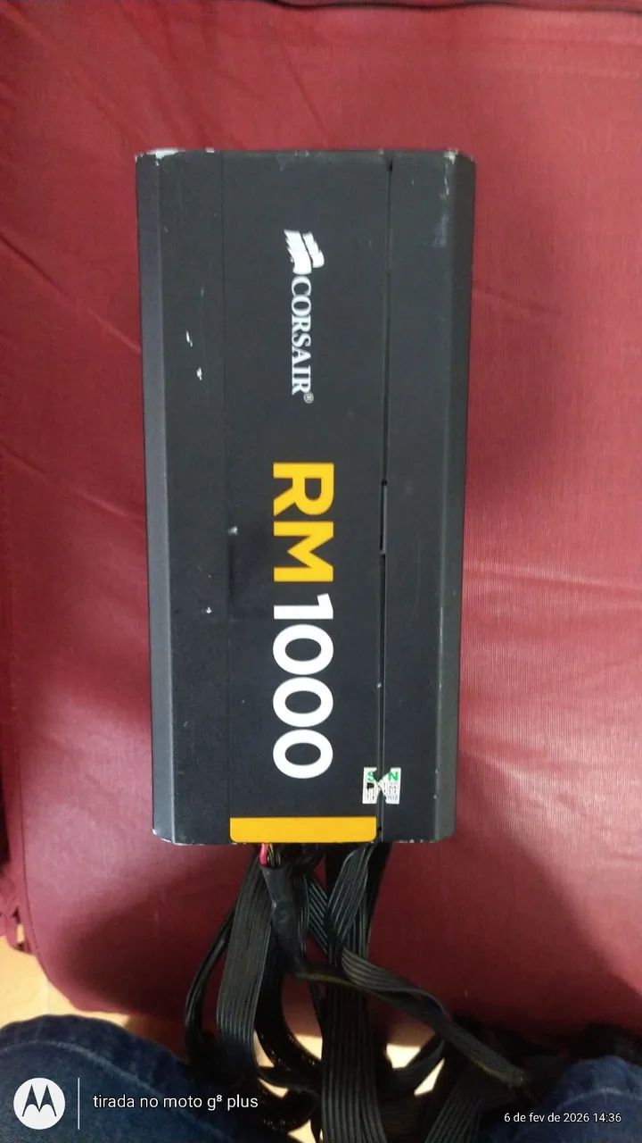 Fonte Corsair 1000watts usada "Leia anúncio"  - Foto 2
