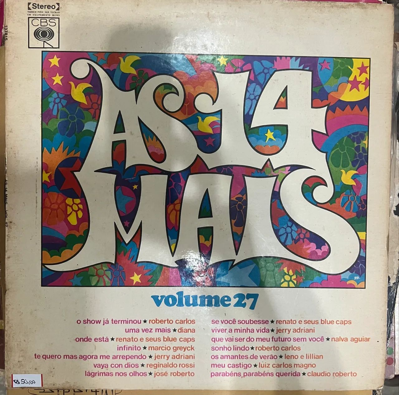 Disco Vinil As 14 mais