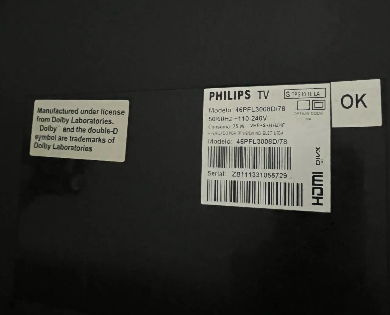 TV Phillips 46? Polegadas  - Foto 2