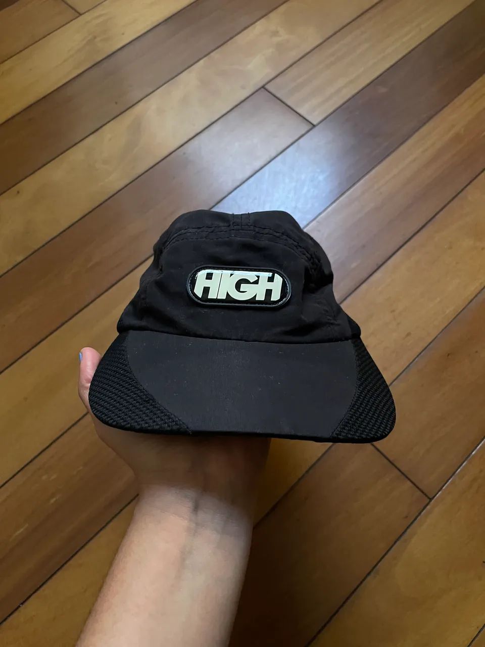 Boné High 5 Panel Teeth Preta 