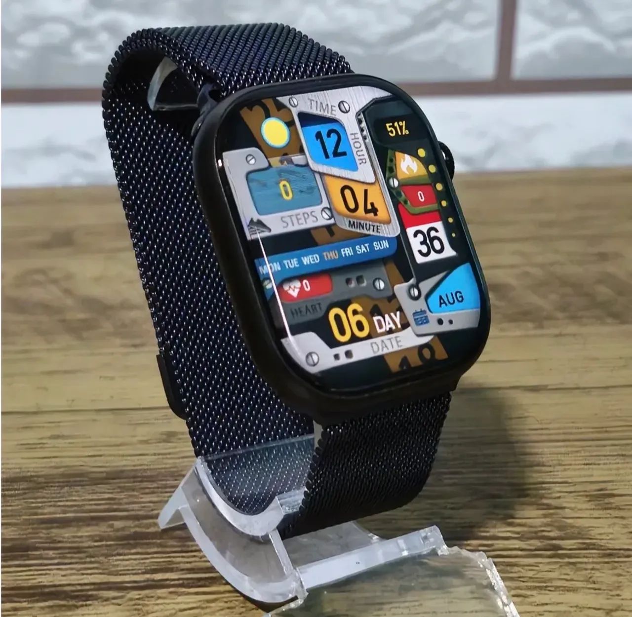 Smartwatch LANÇAMENTO responde WhatsApp + memória interna - Foto 5