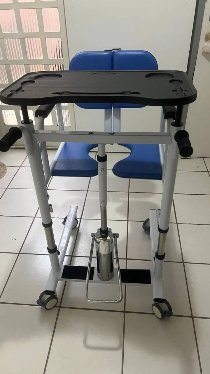 Cadeira de Transferência com Rodas para Banho e Apoio - Winner.Med  - Foto 4
