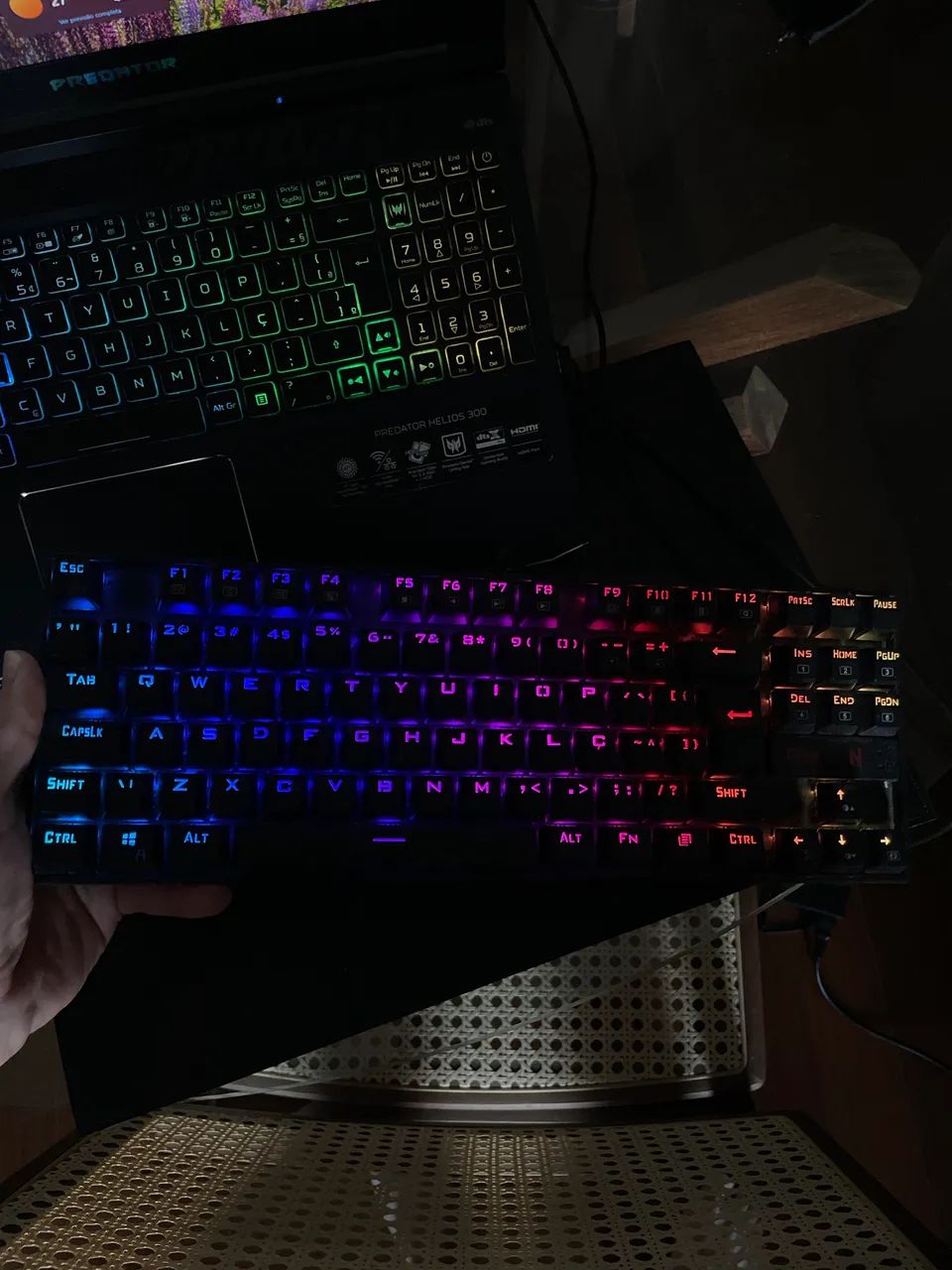 Kit Teclado e Mouse Gamer Redragon - Foto 2