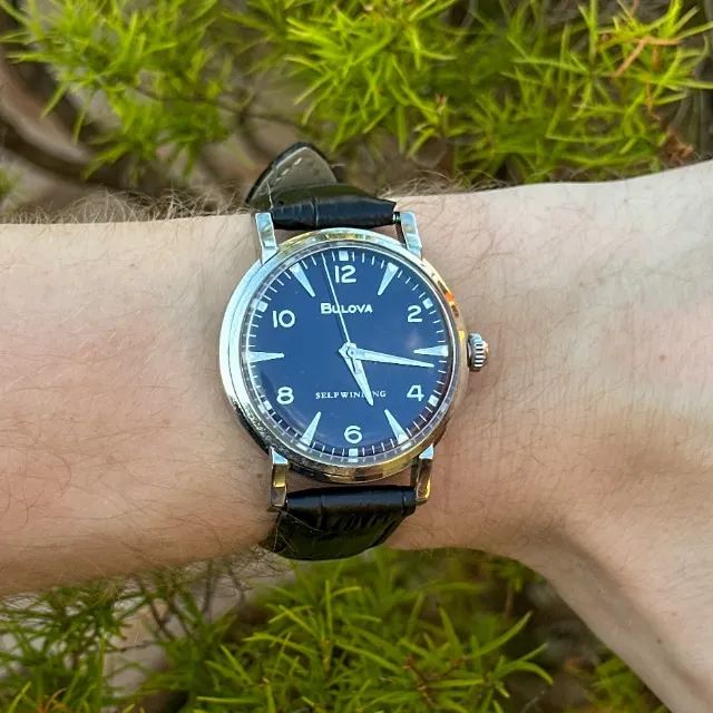 Relógio Bulova Classic Automatic 96A242 Azul 39mm - Foto 3