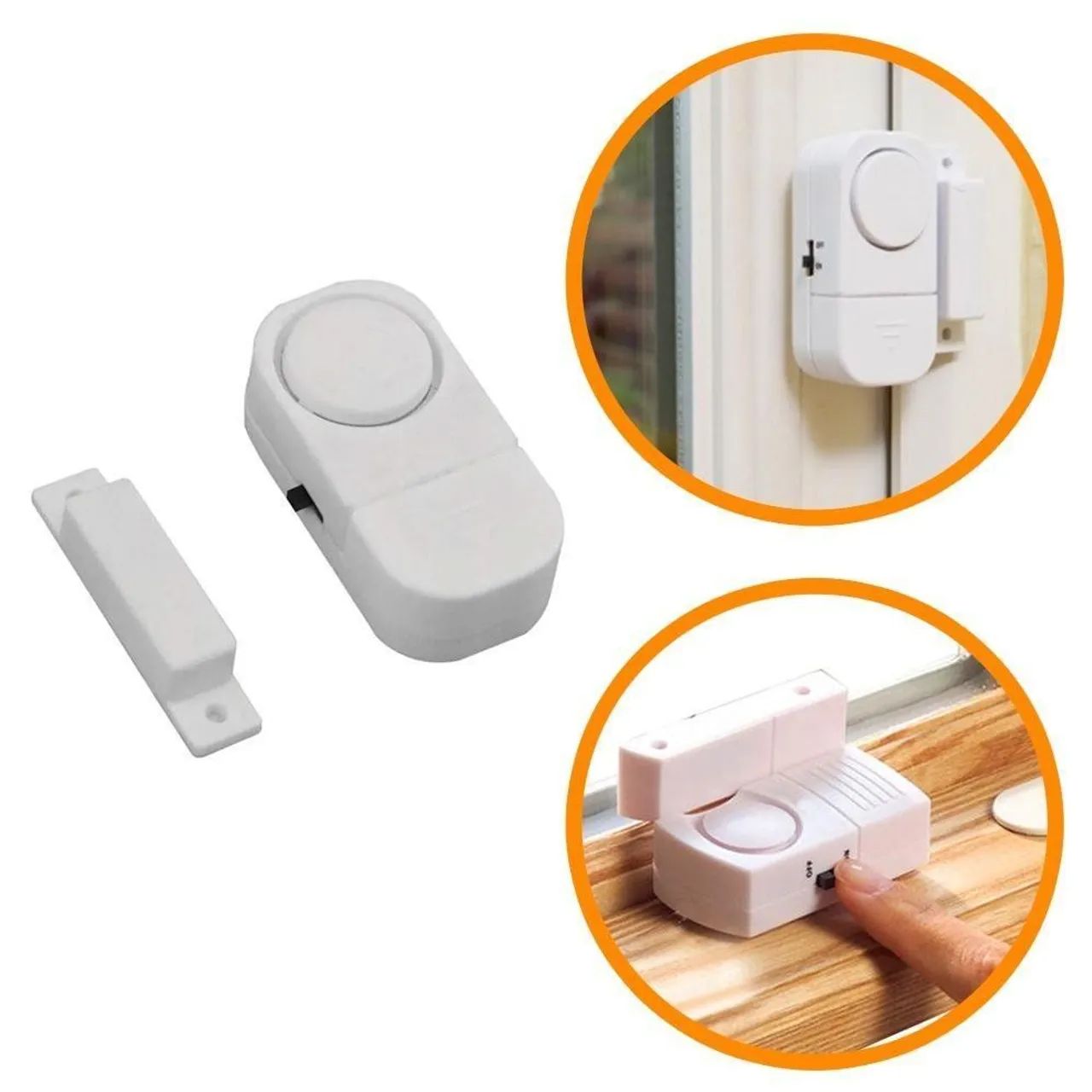 Sensor de presença alarme sonoro pra porta janela - Foto 2