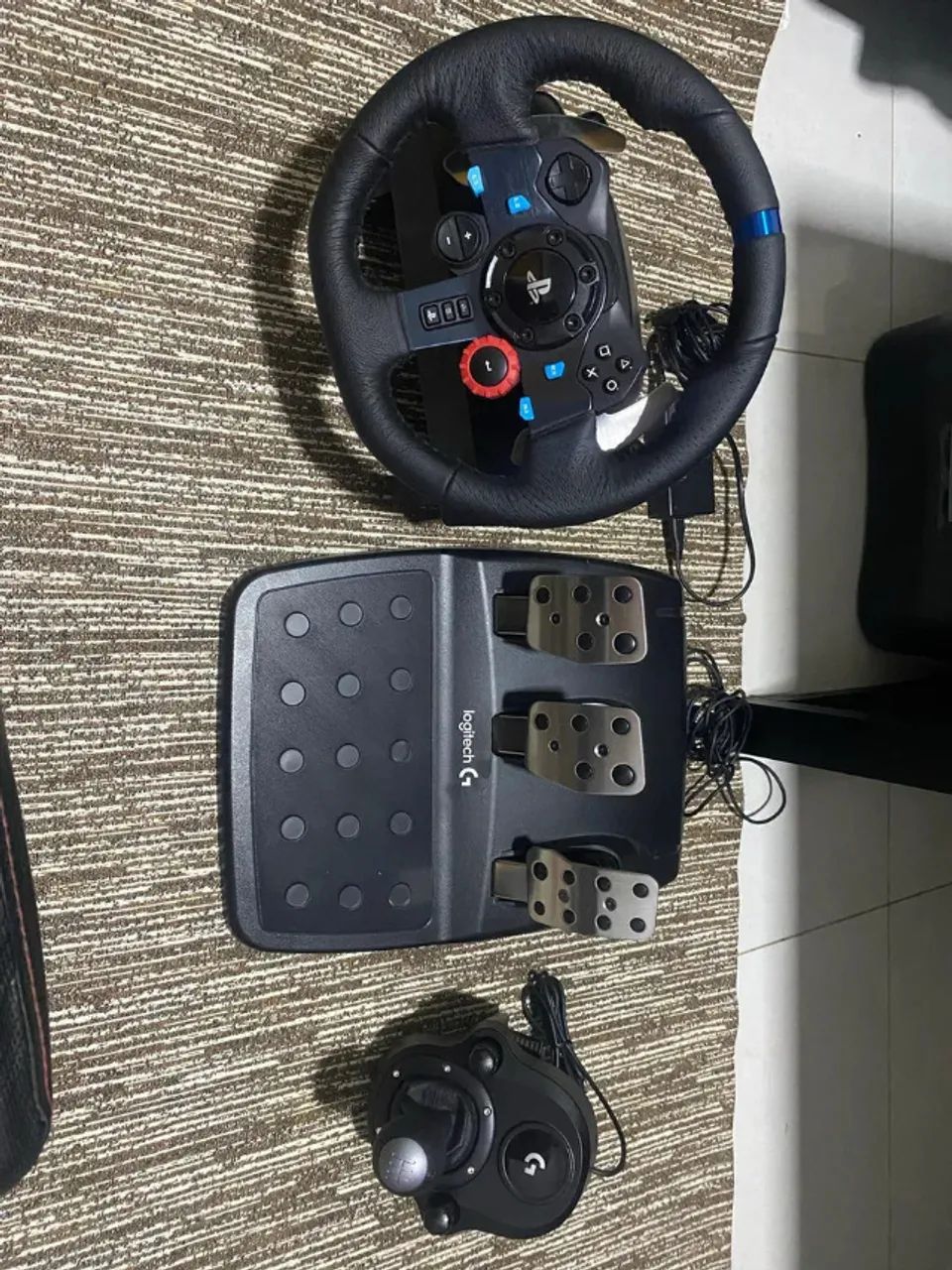 Volante Logitech G29 Driving Force para PS5/PS4/PC + Cambio
