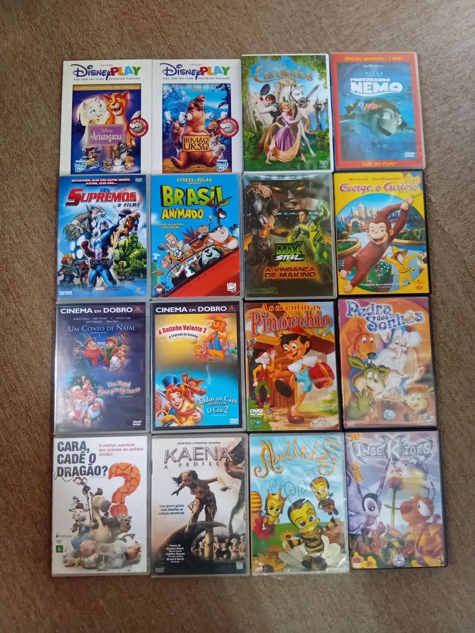 Dvd filmes de animação Disney e outros