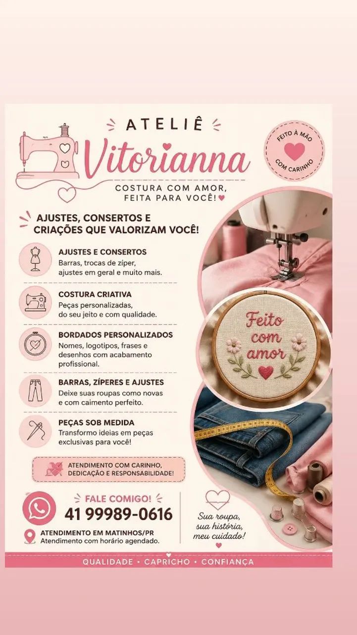 Costuras e Bordados