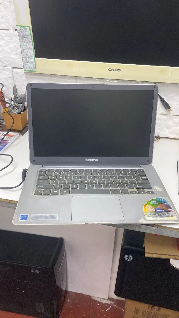 Notebook Positivo Motion Q com defeito