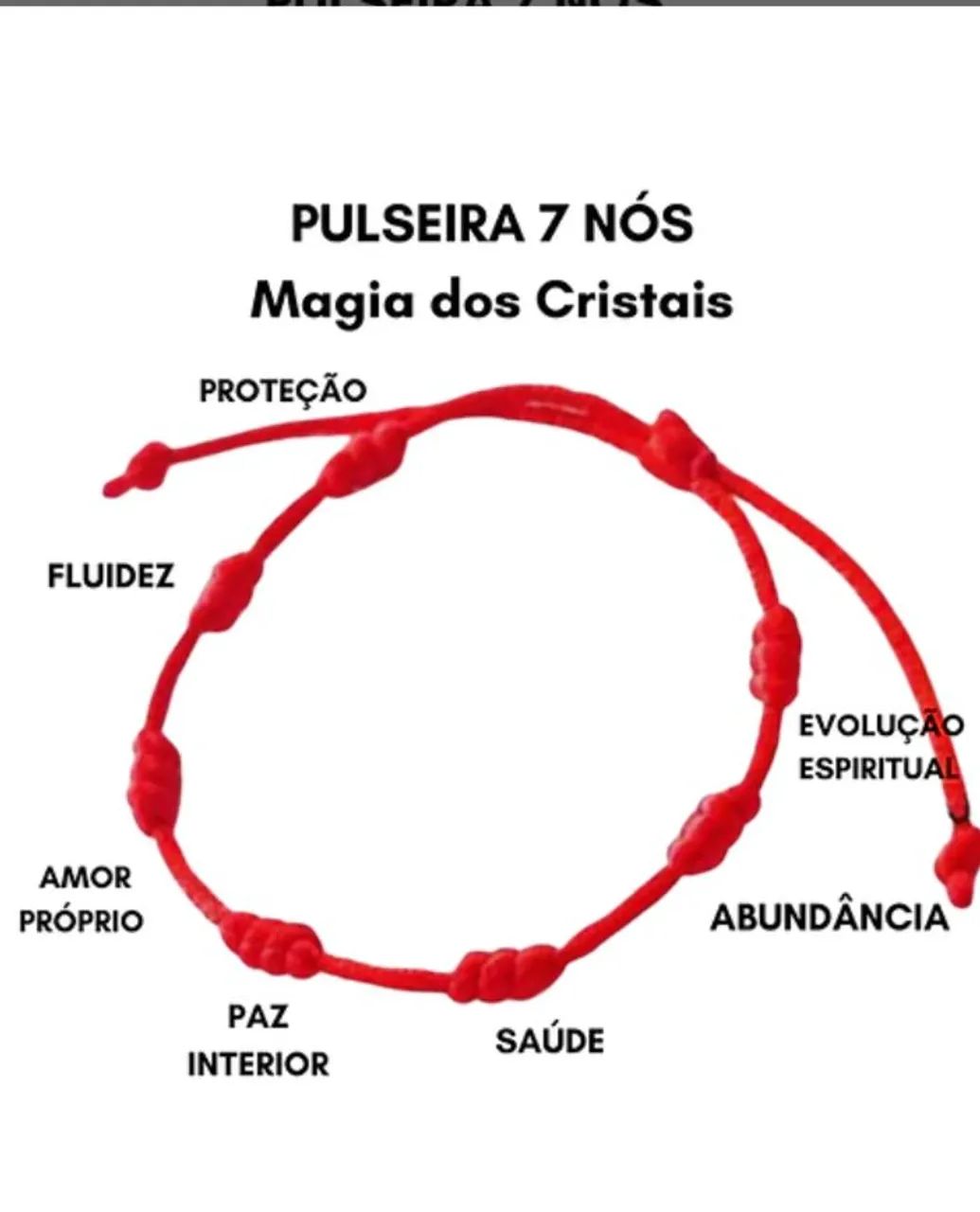 Pulseira 7 nós 
