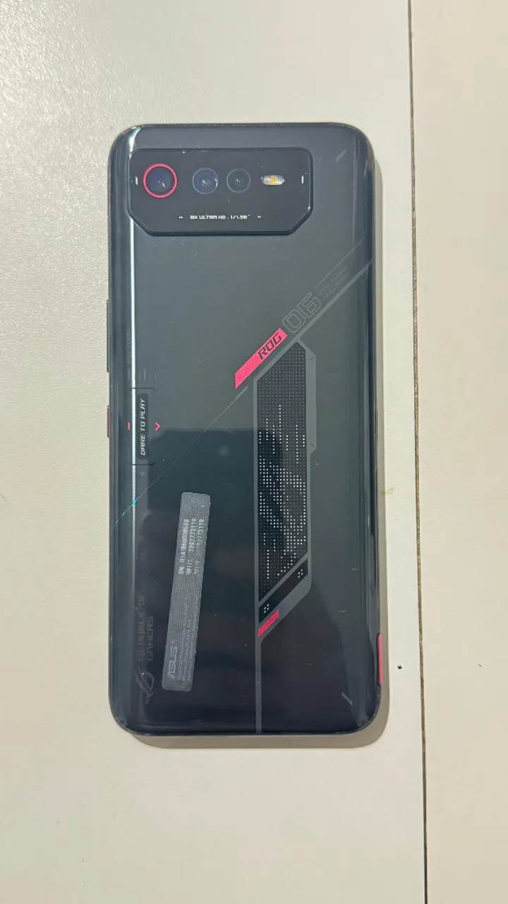 Celulares ASUS ROG PHONE 6 Usados, seminovos e Novos no Brasil
