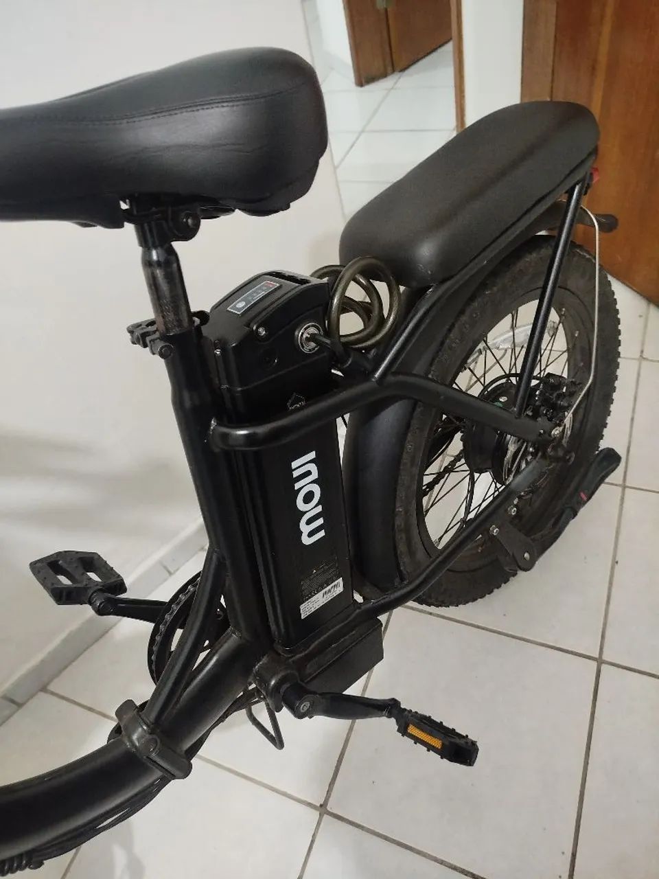 Bicicleta elétrica dobrável - Foto 4