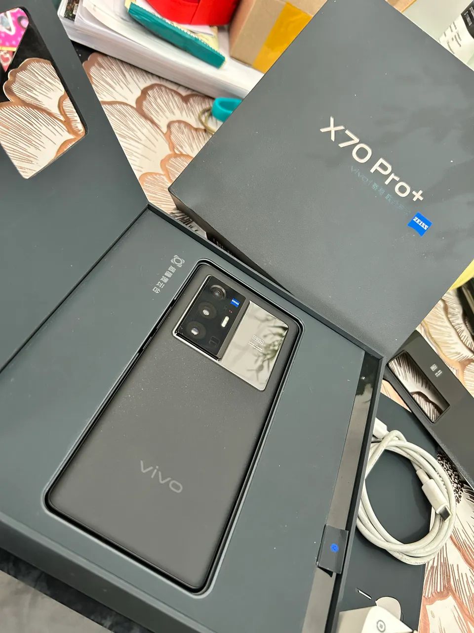 Smartphone Vivo X70 pro+ 256/8+8Ram completo