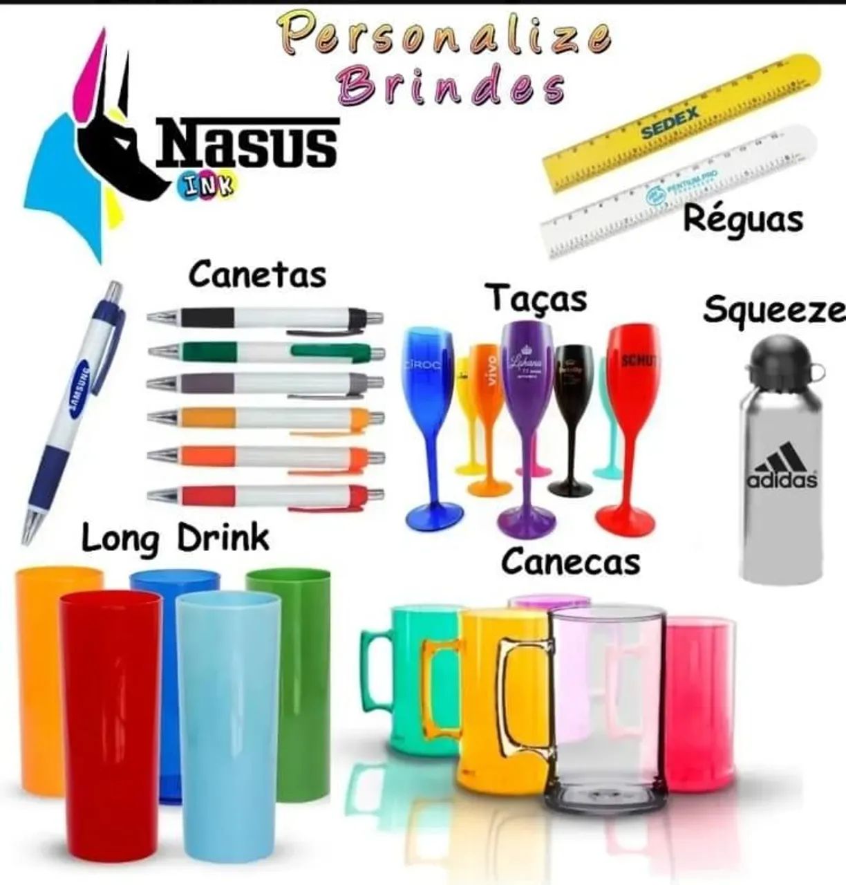 Maquina Transfer Giro 360 Nasus Ink Long Drink Caneca - Foto 3