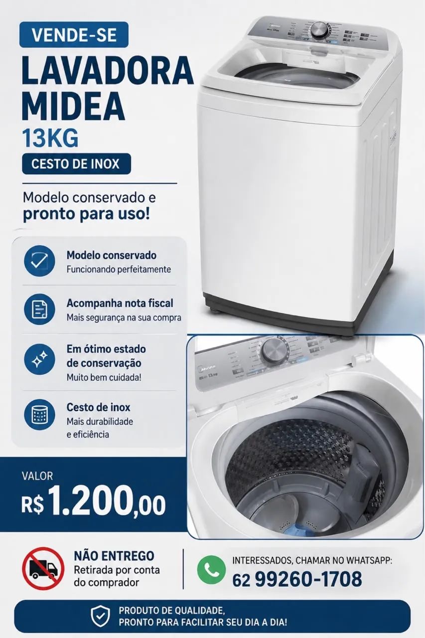 Máquina de Lavar 