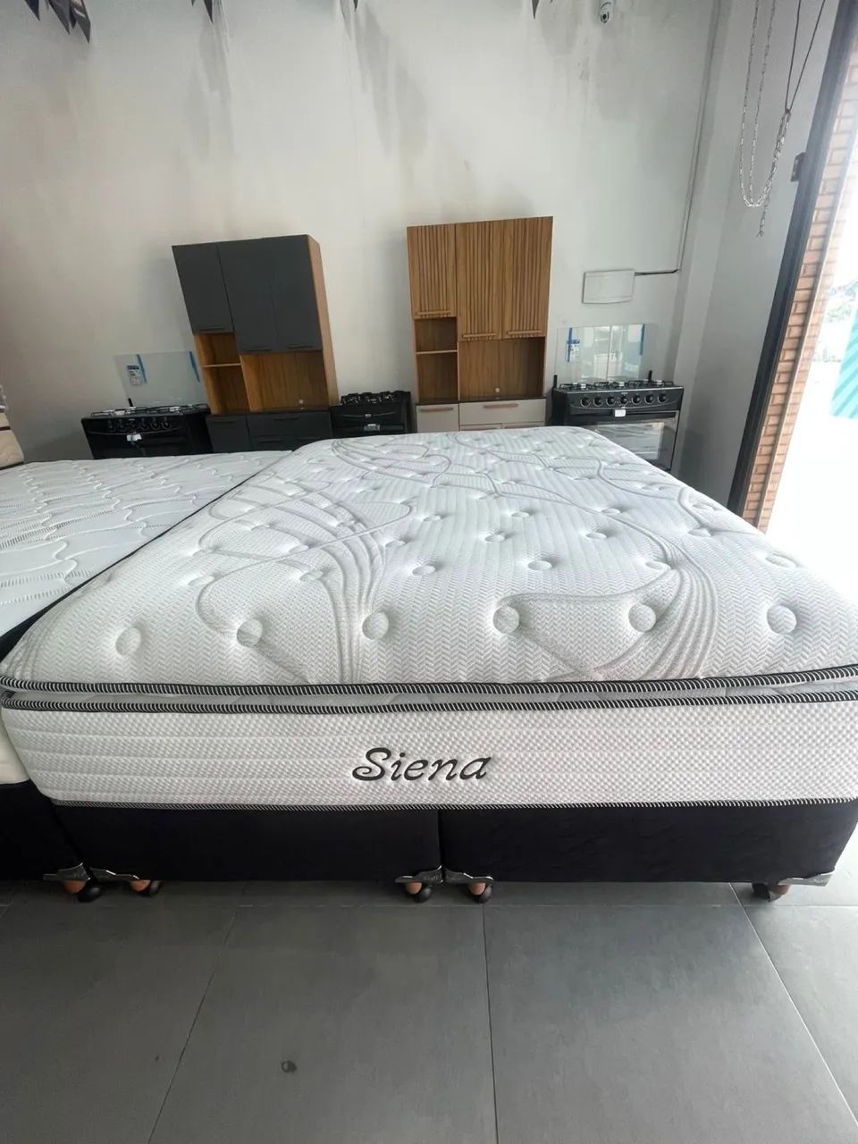 Cama Queen size de luxo com pillow - Foto 4