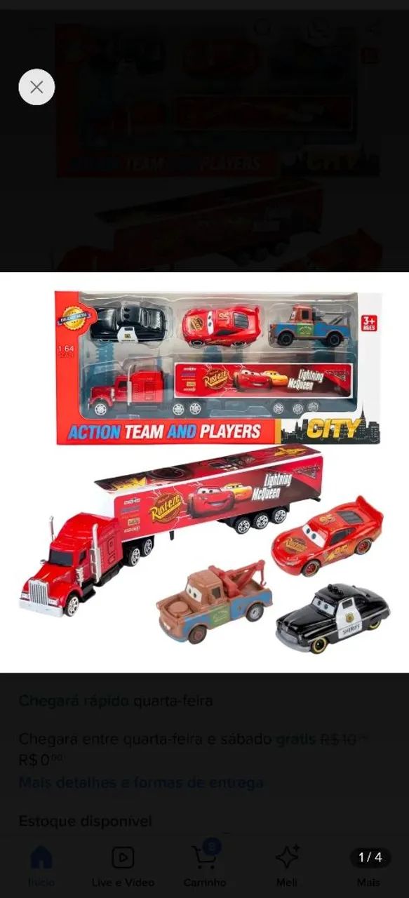 Carros macquen ferro 