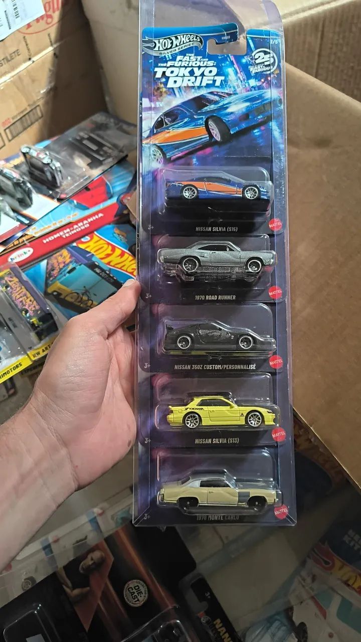 Miniatura Hot Wheels Velozes e Furiosos - Set Completo Tokyo Drift 1:64 - Foto 2