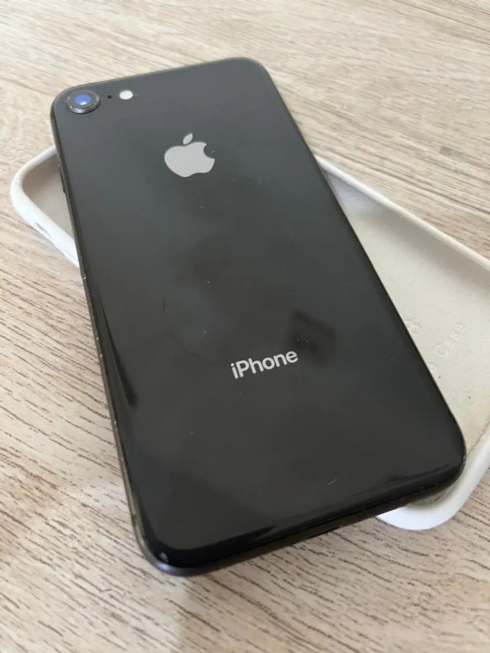  iPhone 8 64GB Cinza-Espacial - Tela Original, Bateria Premium Nova e Touch ID OK - Foto 5