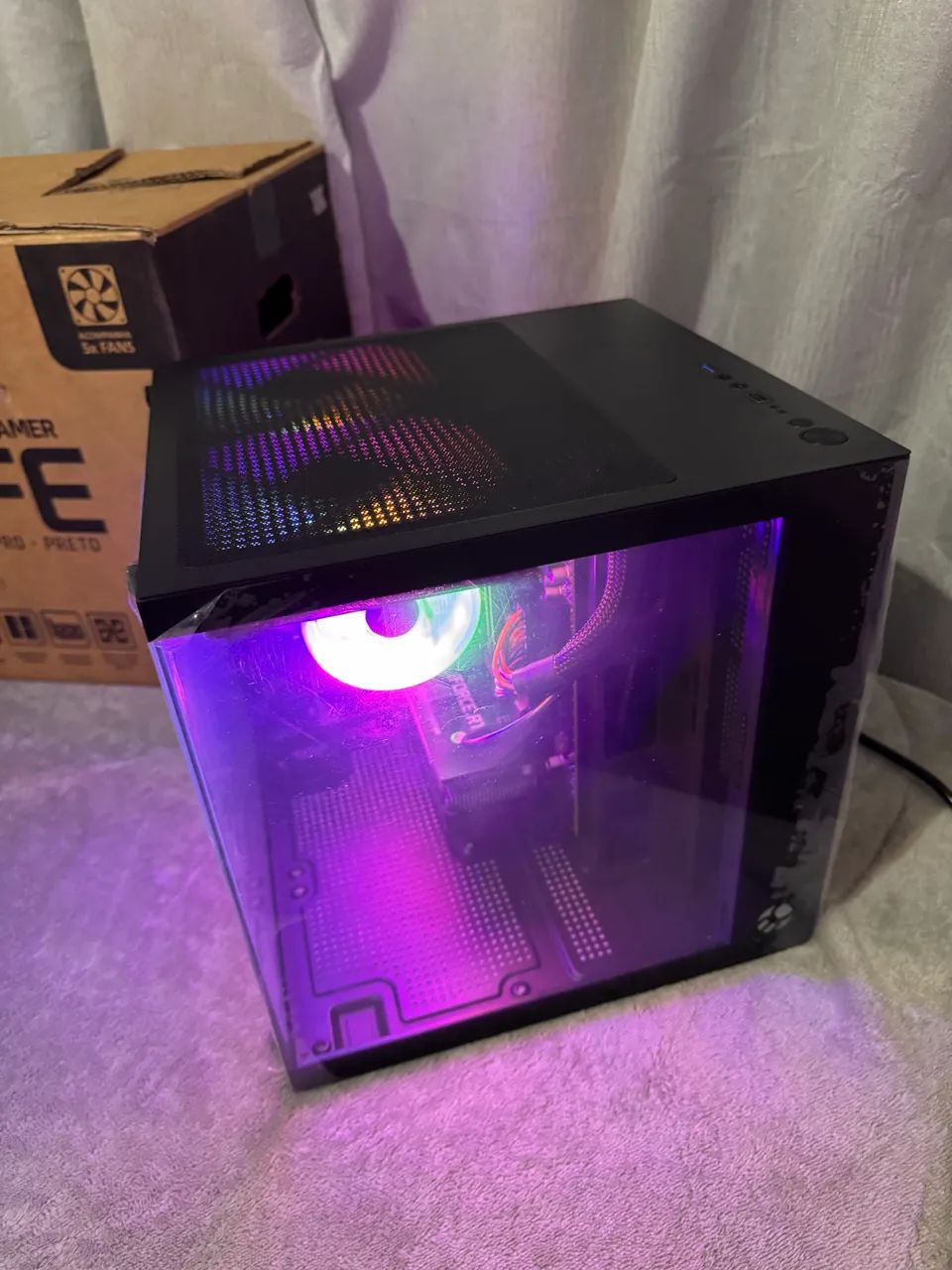 Pc gamer Ryzen 5 5500, 16gb e Nvme com Rtx2060 - Foto 4