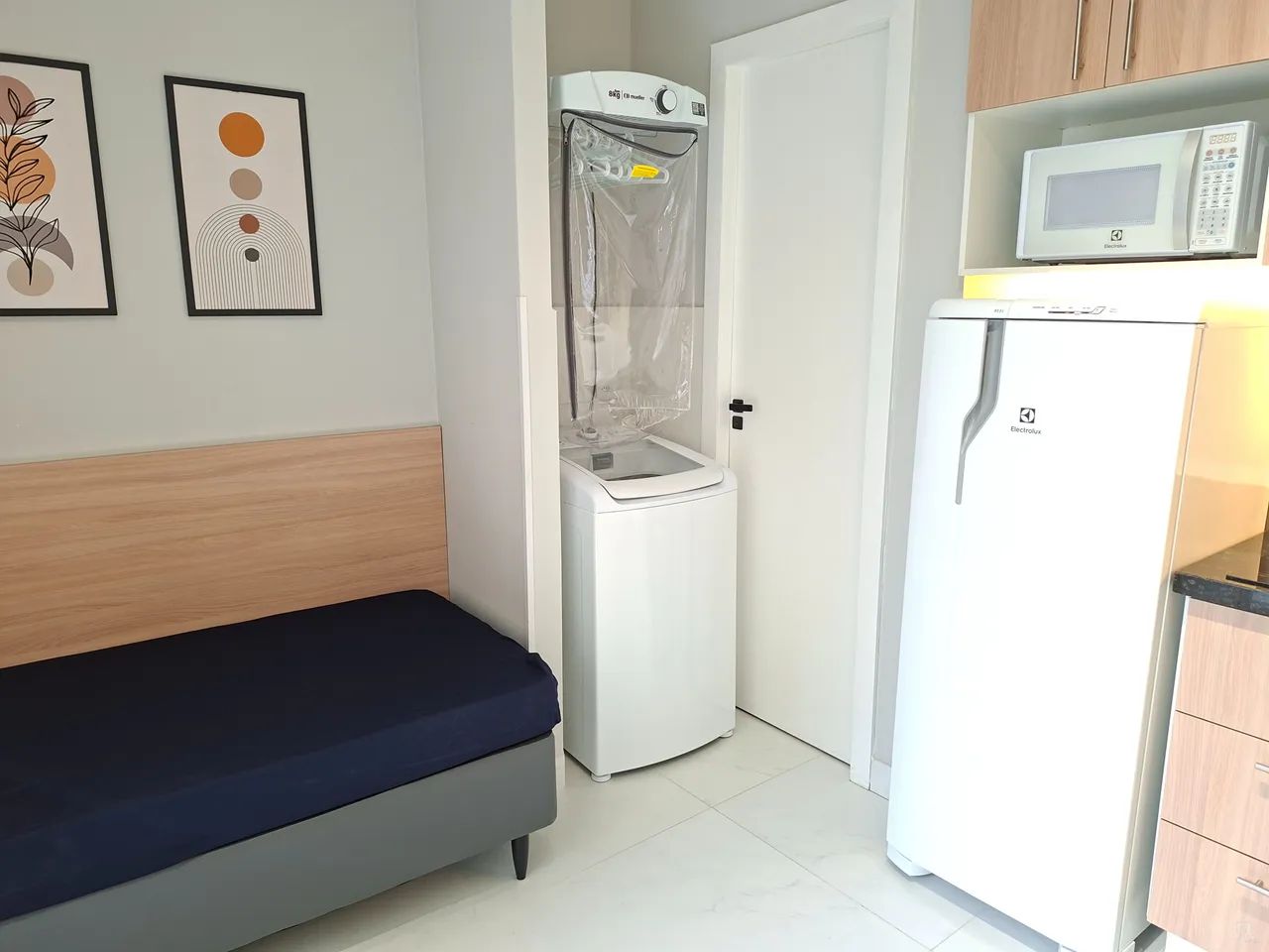 Studio mobiliado para alugar no Centro - Foto 4