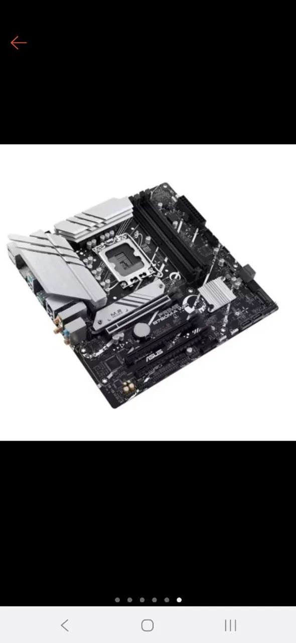Placa Mãe Asus PRIME B760M-A WIFI, Chipset B760, LGA 1700 - Foto 5