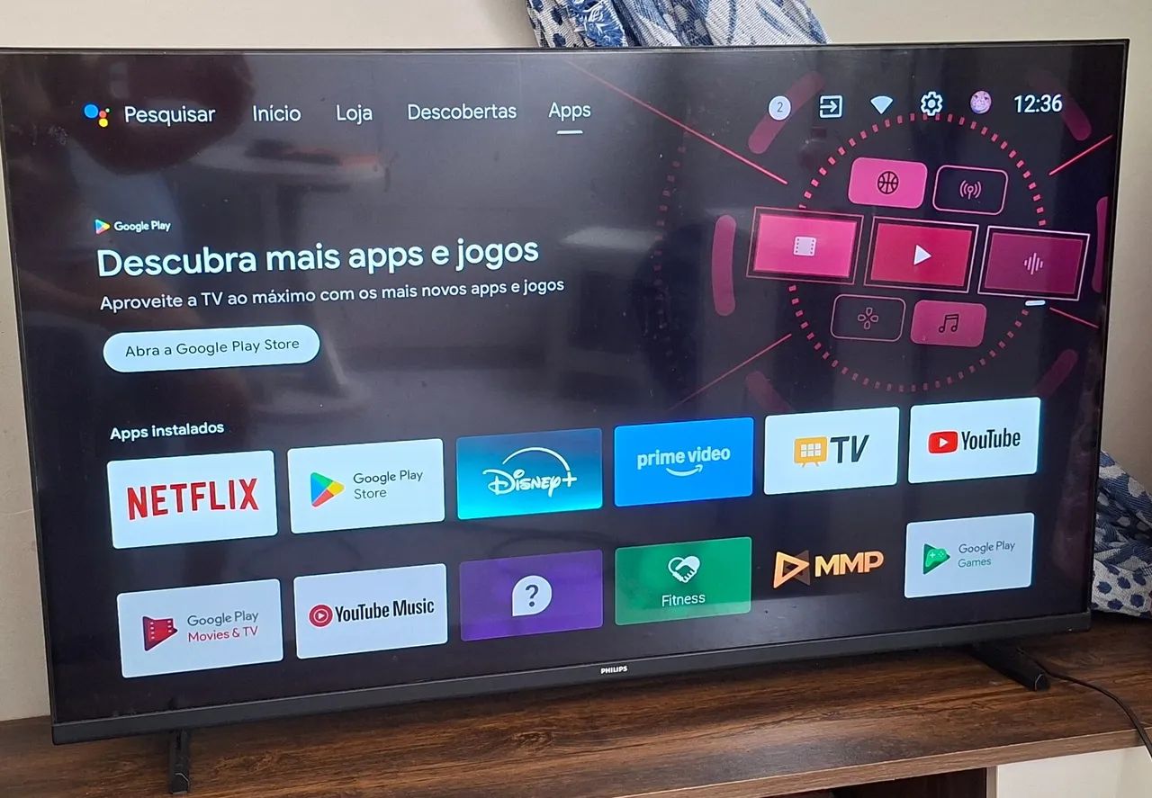 TV Smart Philips de 43 polegadas - Foto 2