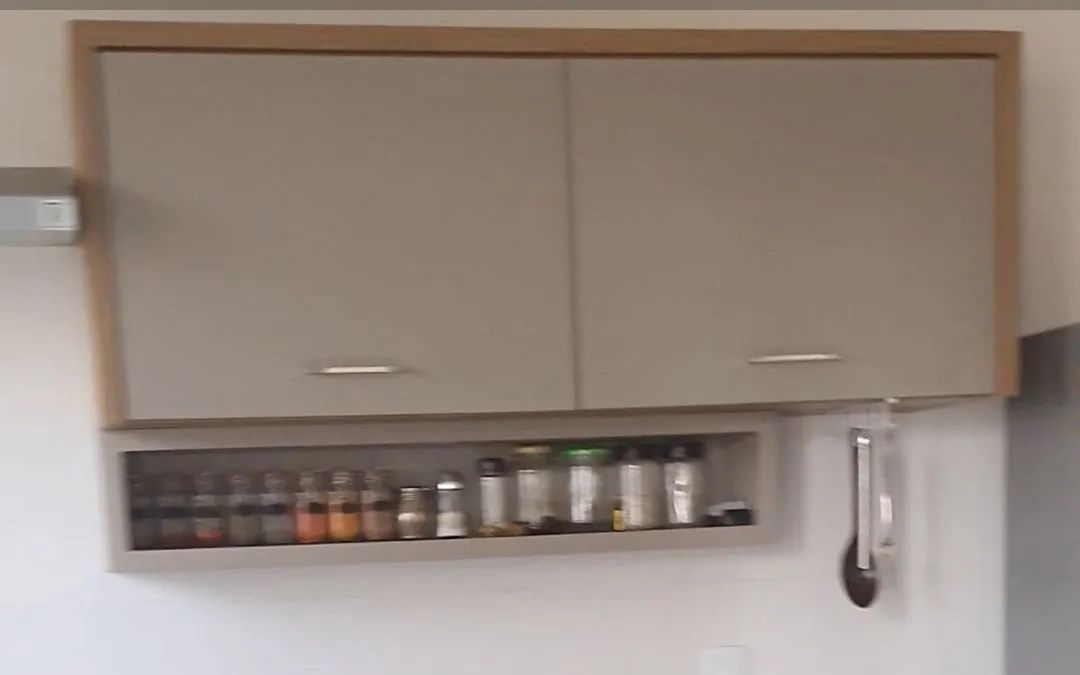 Armário aéreo para cozinha + nicho