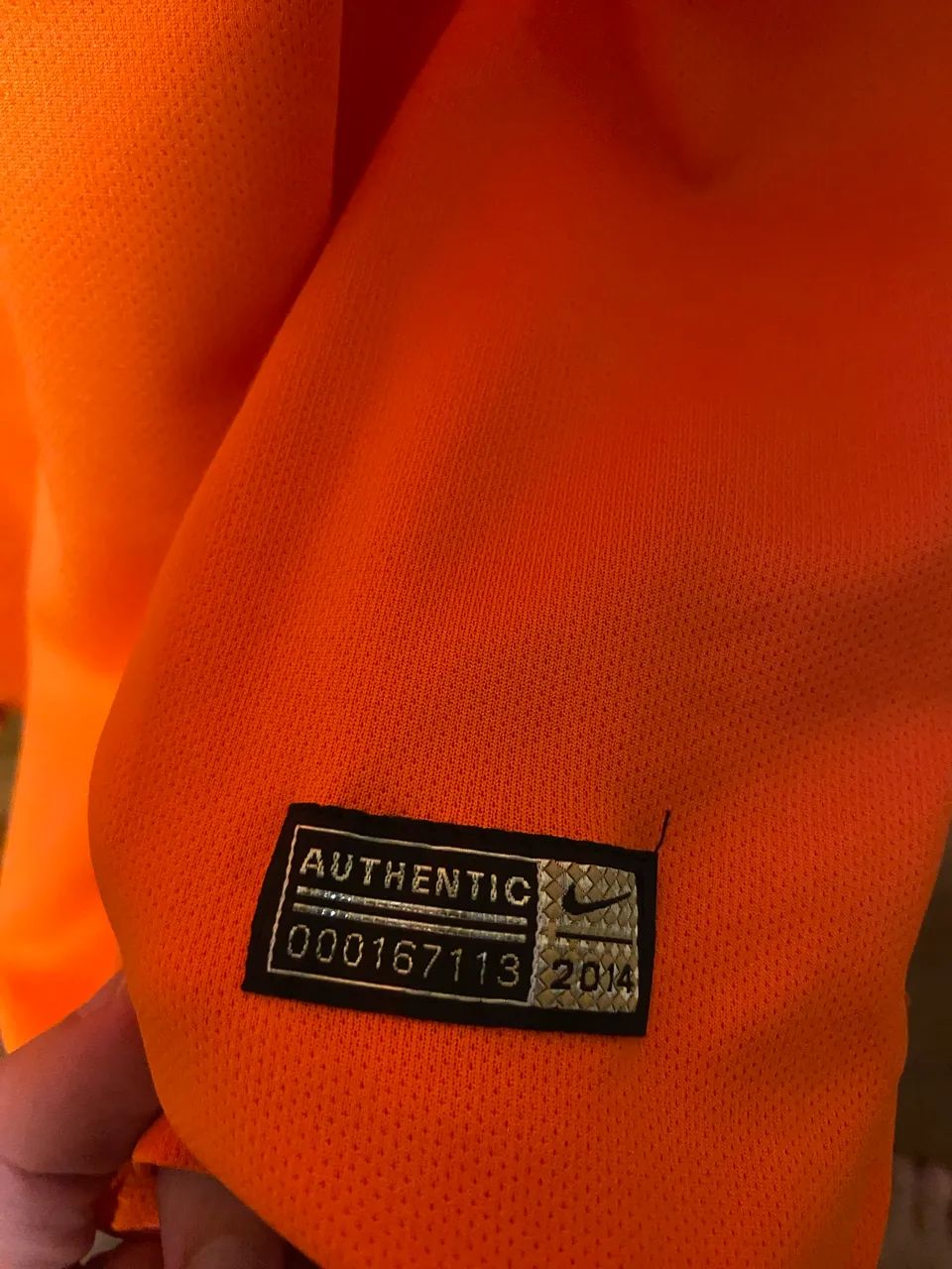 Camisa Nike Holanda 2014 P - Foto 3