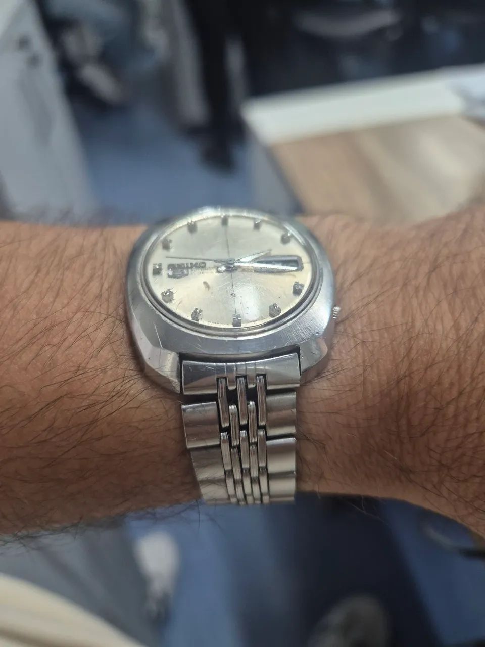 Relógio SEIKO 5 AUTOMÁTICO  6119 -7083   -  REVISADO  - Foto 3