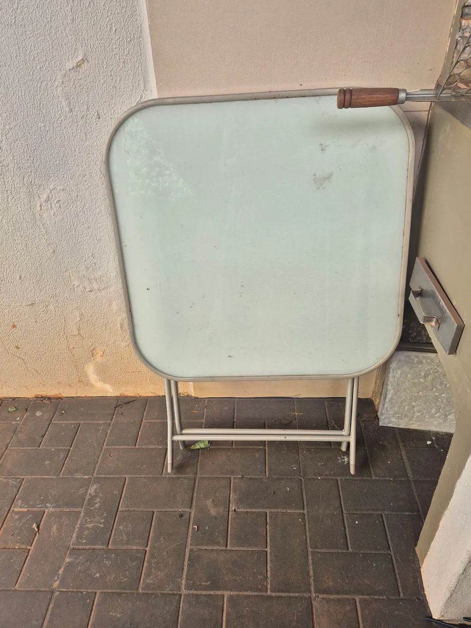 Mesa de vidro 100cm - Foto 2