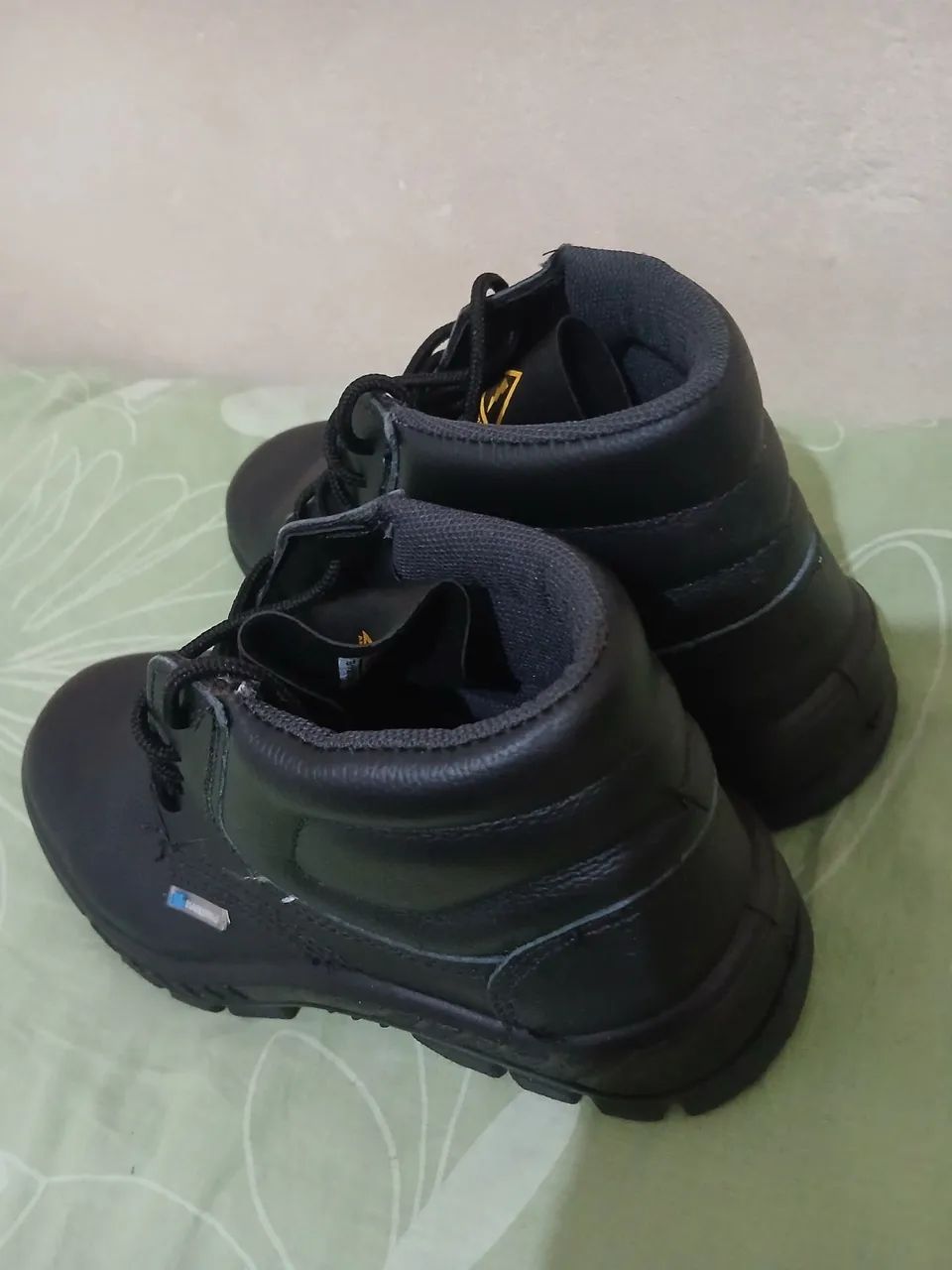 Bota de couro 41 preta - Foto 4