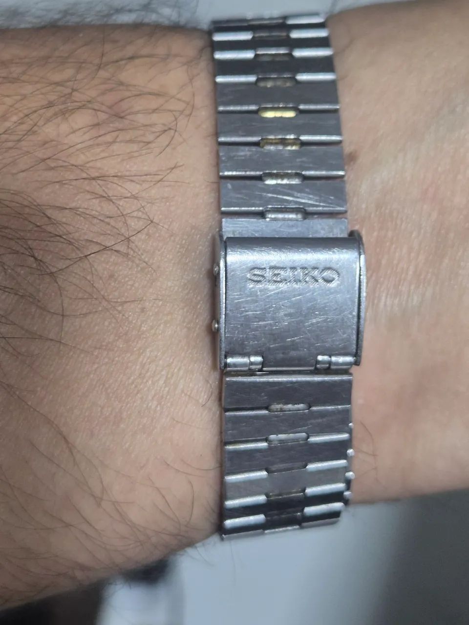 Relógio SEIKO 5 VINTAGE À QUARTZ  -  ÓTIMO ESTADO - Foto 5