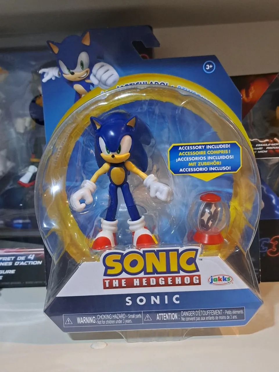 Bonecos Sonic e Shadow - Originais - Foto 3