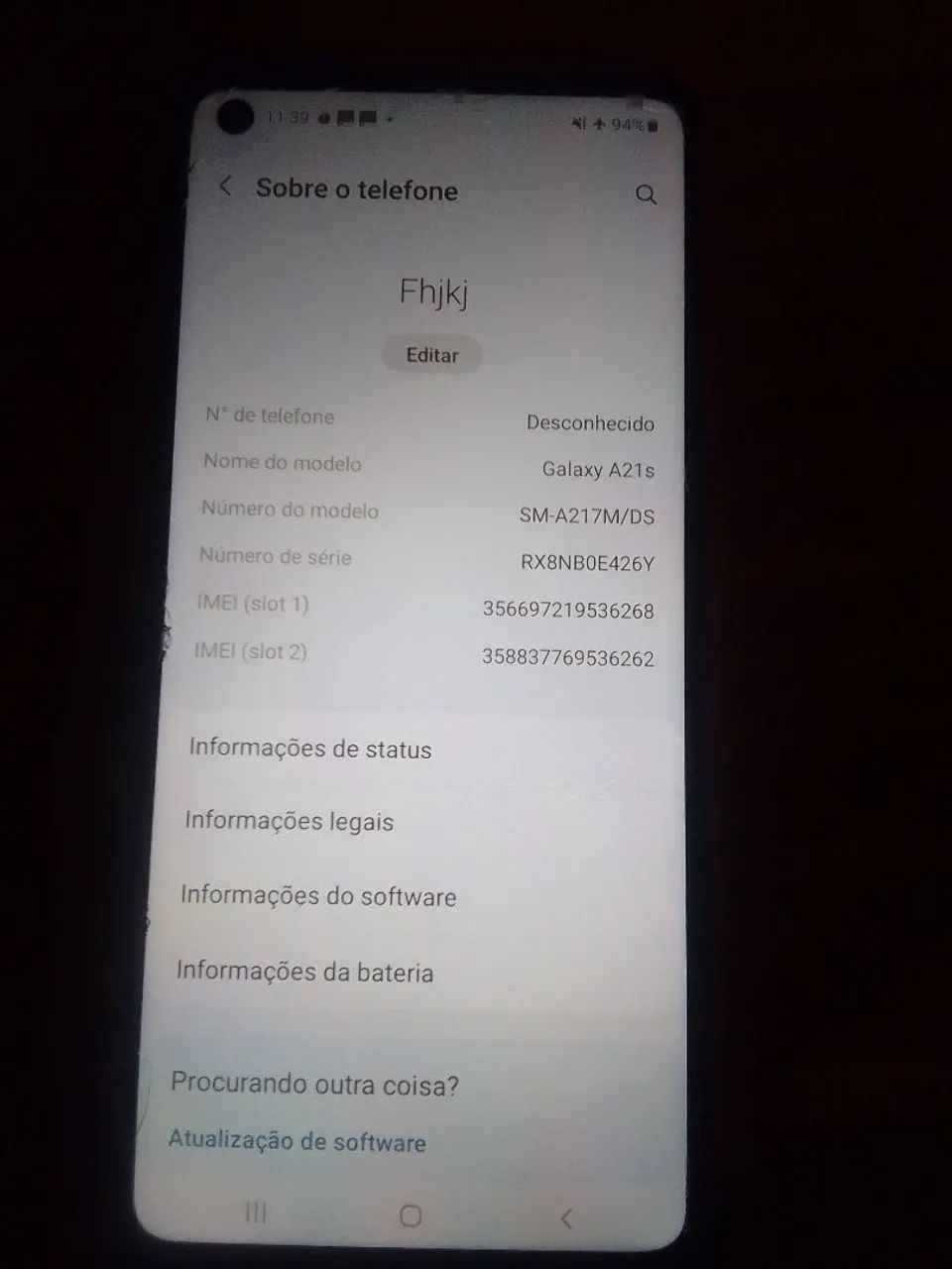 Celular smart samsung a21s 64gb bt5000am - Foto 3