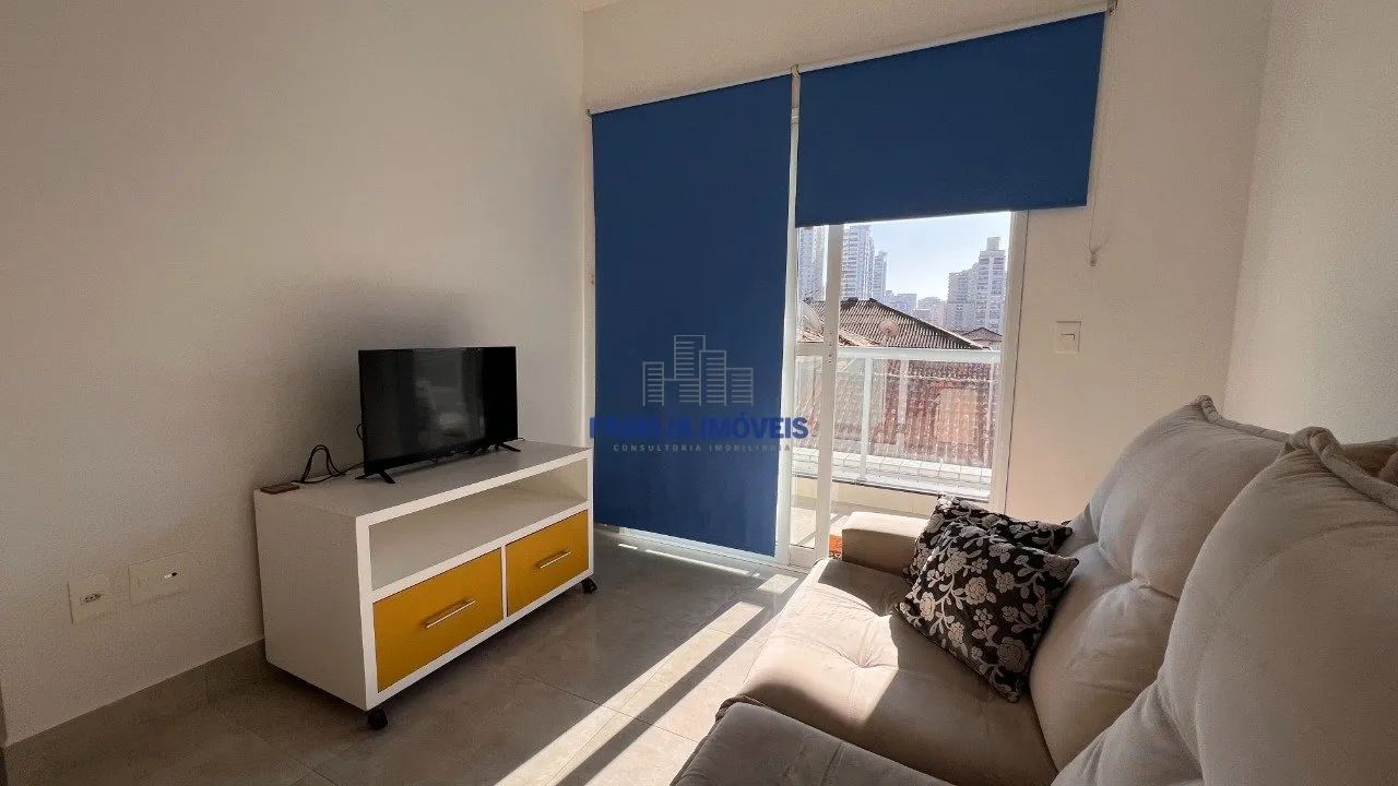 Apartamento para alugar 1 suite lazer completo Embaré Santos SP - Foto 2