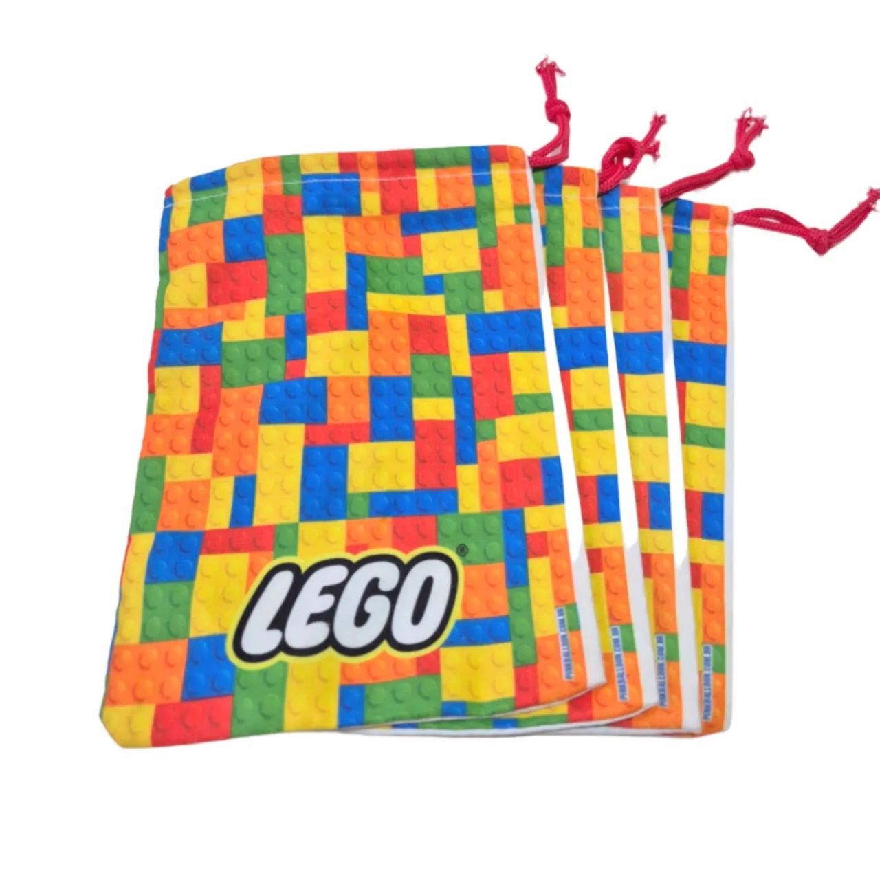 4 Saquinhos Lego, Oficial em Tecido