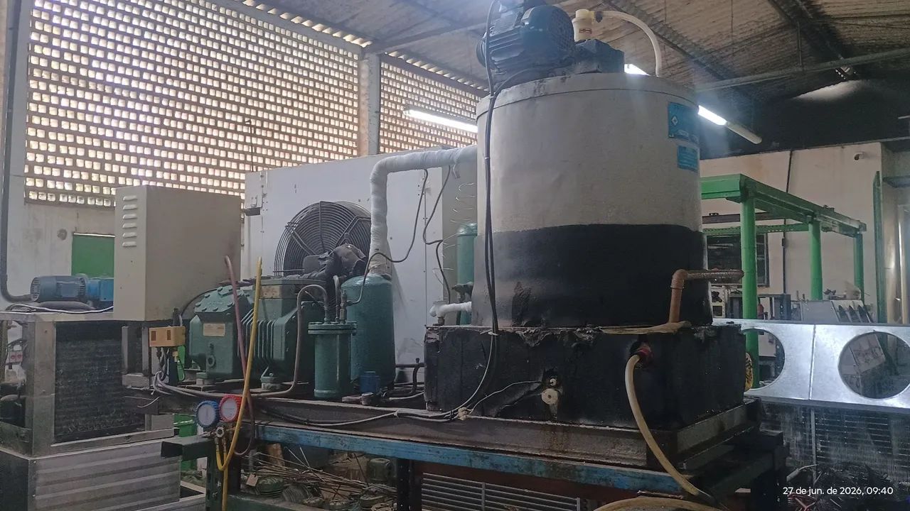 Gelo escama FLOCO máquina produtora 1000kg - Foto 2