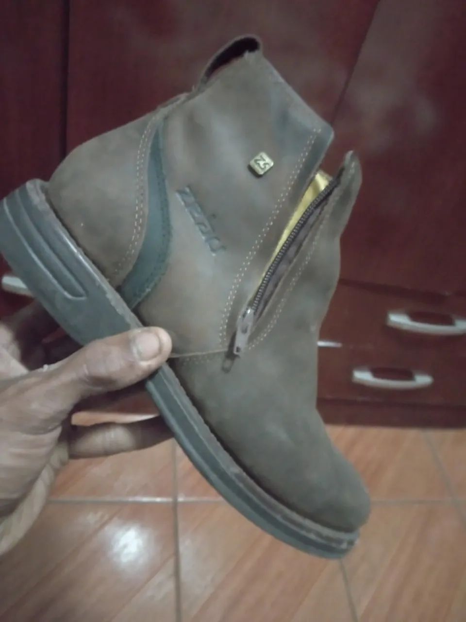 Bota de couro zebu  - Foto 5