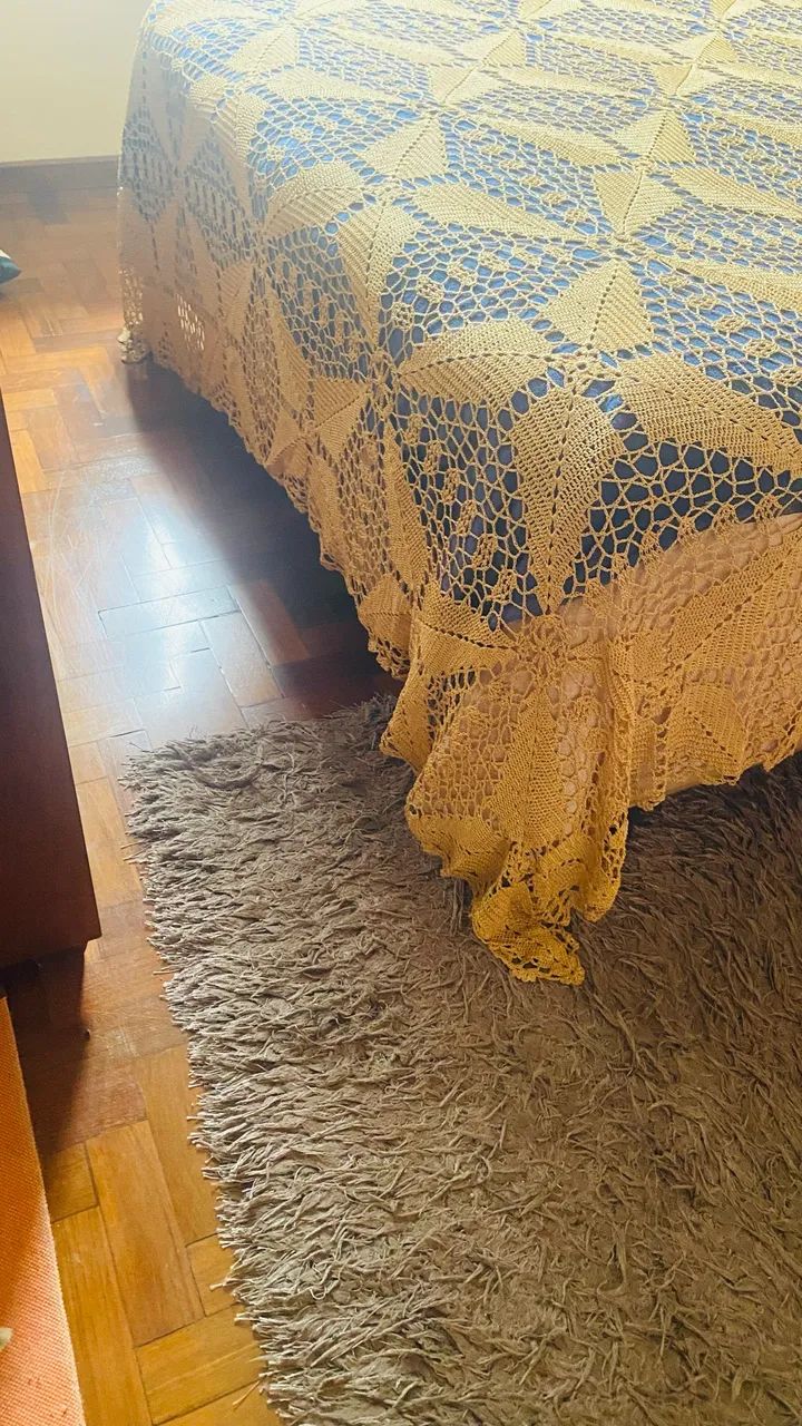 Colcha de crochê  para cama king ou Queem - Foto 4