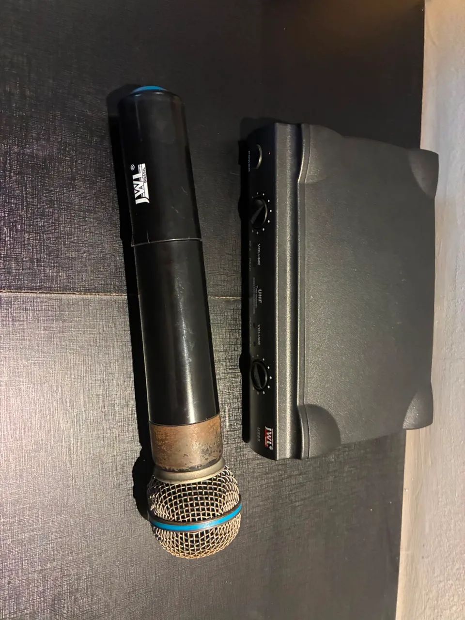 Microfone Sem Fio UHF JWL U-585 - Foto 4
